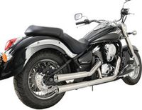 Wintersale: Falcon Double Groove - mit Kat - Kawasaki VN 900 Kreis Ostholstein - Süsel Vorschau