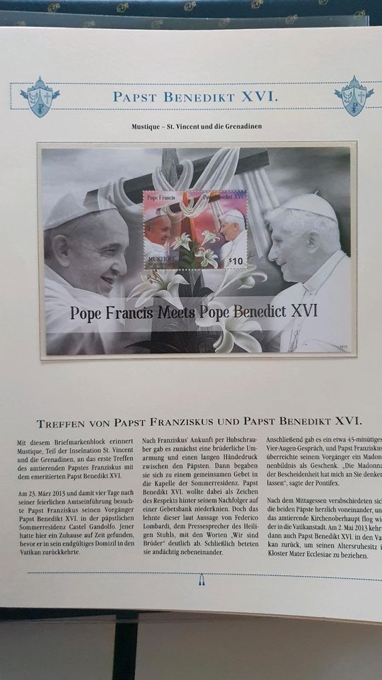 Sammlung Papst Benedikt XVI.-Versandkostenfrei in Berlin