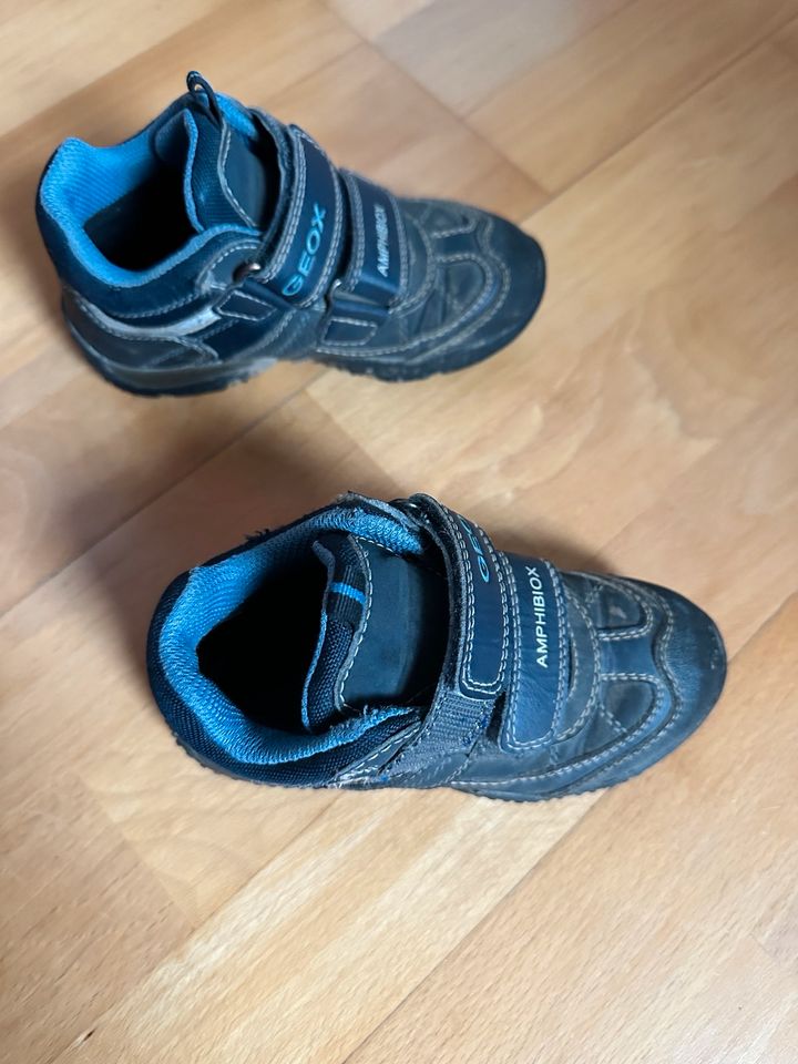 GEOX STIEFEL 26 BLAU SCHUHE ÜBERGANGSSCHUHE in Neuss