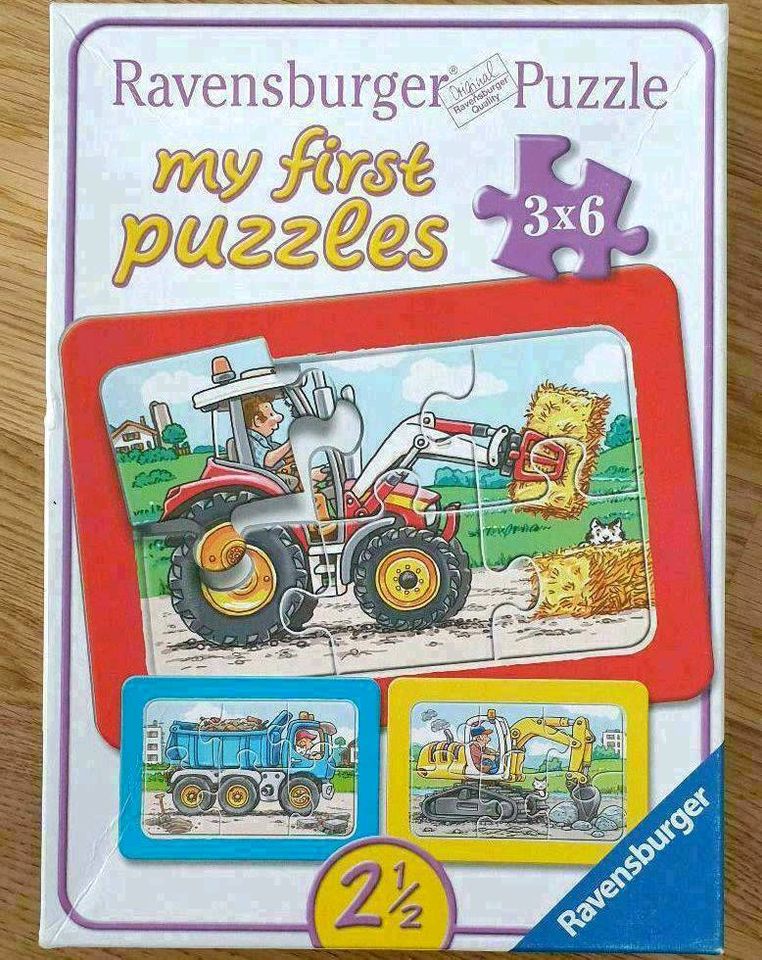 Diverse Puzzle Spiele ab 2, Ravensburger Haba goki puzzles in Neuenstadt