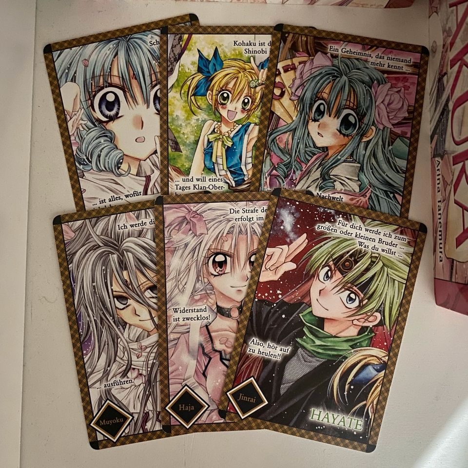 Manga/s - Prinzessin Sakura Band 1-12 komplett + Charakterkarten in Hamburg