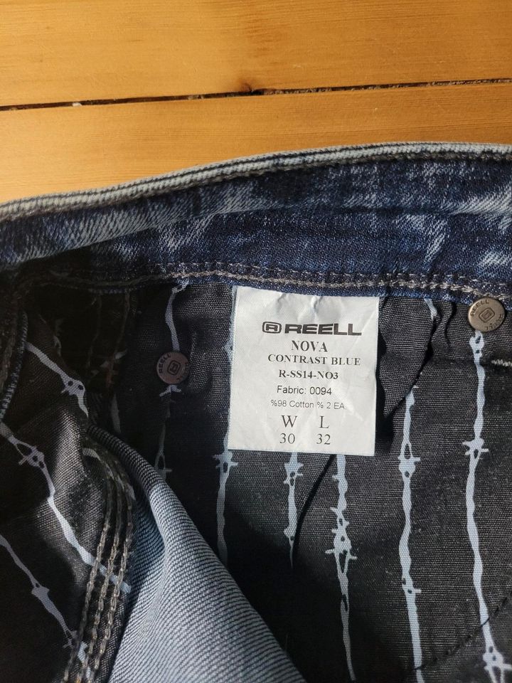 Reell Jeans Hose W30 L32 Nova contrast blue in Bielefeld