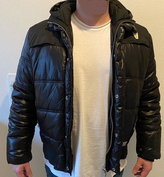 G-Star Winter-Jacke mit Kapuze abnehmbar Gr. XXL schwarz in Heilbronn