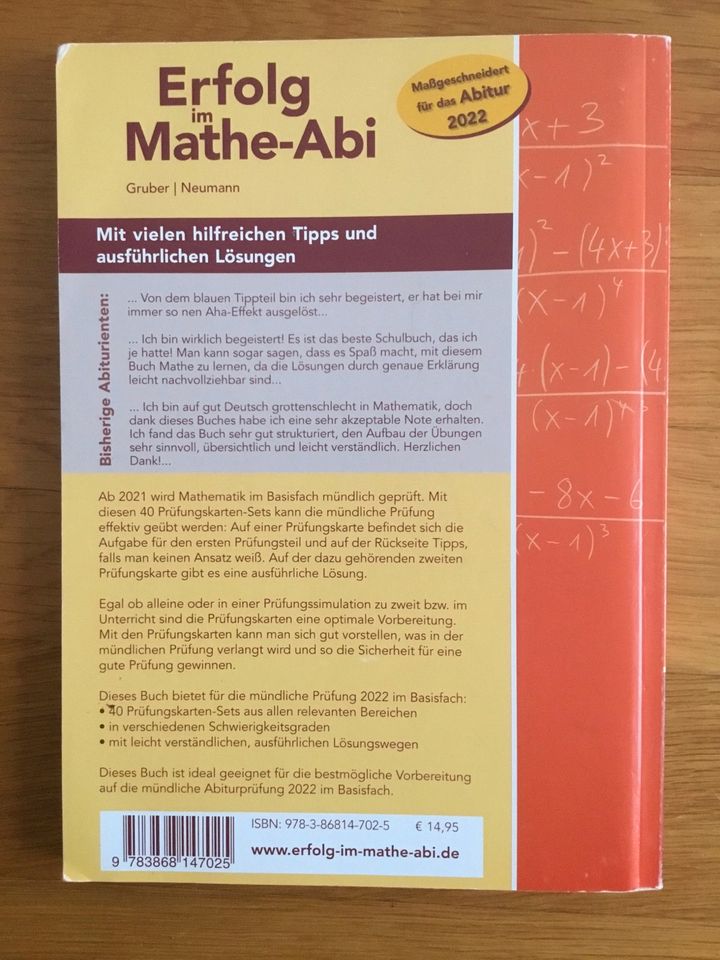 Erfolg Mathe Abi mündliche Prüfung in Korntal-Münchingen