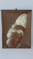 Buddha Holz Bild geschnitzt Handarbeit vergoldet Indien Unikat Dresden - Neustadt Vorschau