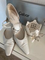 Hochzeitsschuhe Schuhe Braut Gabor Gr. 40 Bayern - Riedenberg Vorschau