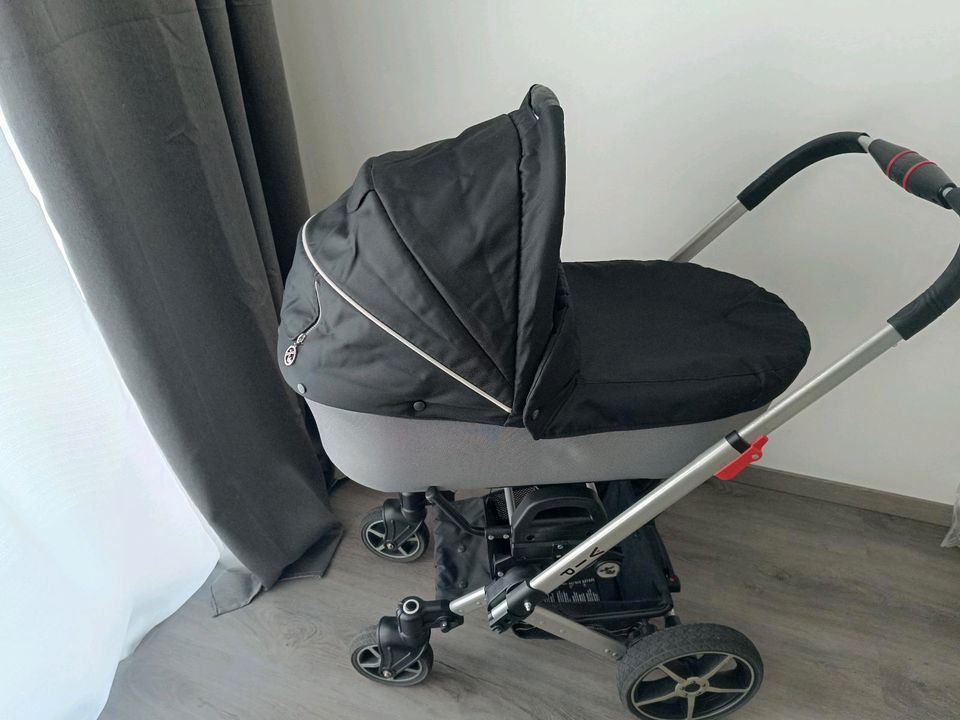 Kinderwagen Hartan VIP XL  schwarz in Gladenbach