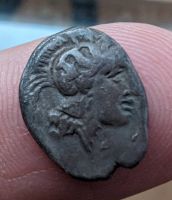 Antike griechische Münze Lucania Thurium Triobol Athena Stier Nik Niedersachsen - Braunschweig Vorschau