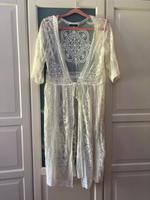 Kimono Spitze Mantel Boho Ibiza cremeweiß Einheitsgröße Nordrhein-Westfalen - Mönchengladbach Vorschau