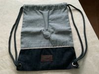 Joop Jeans ! Rucksack unisex Jeansstoff blau Baumwolle Leder Logo Niedersachsen - Stade Vorschau