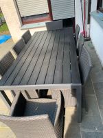 Gartenmöbel Set (Tisch mit 8 Stühlen sowie sitzauflagen) NP 959€ Dortmund - Holzen Vorschau