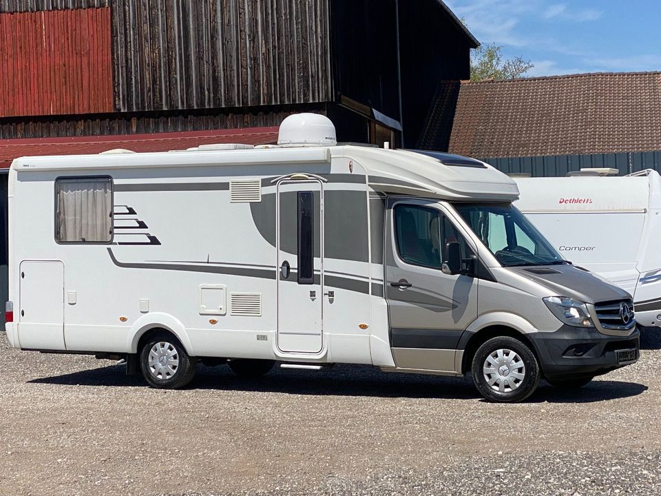 HYMER / ERIBA / HYMERCAR ML T 630,Kingsize Bett, Luftfederung,Automatik in Rott