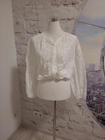☆H&M☆Crop Bluse mit Lochstickerei Rheinland-Pfalz - Trier Vorschau
