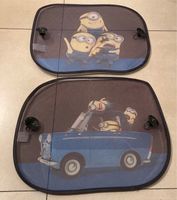 2 x Licht- und Sichtschutz Autofenster mit Minions Hessen - Münster Vorschau