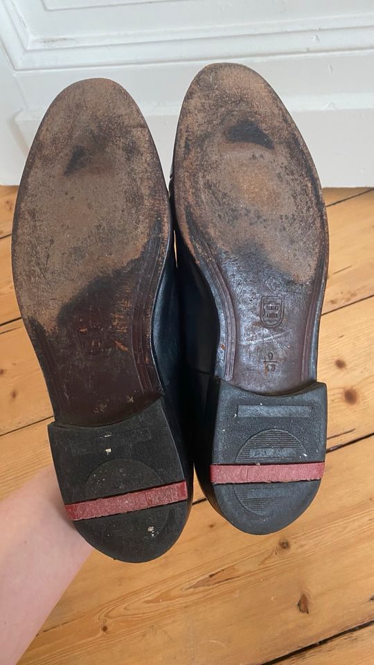 Lloyd Herren Anzugschuhe Halbschuh Leder schwarz Gr.43 in Mönchengladbach