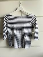 Shirt 3/4 Ärmel Pullover gestreift dunkelblau weiß Xs Thüringen - Nordhausen Vorschau
