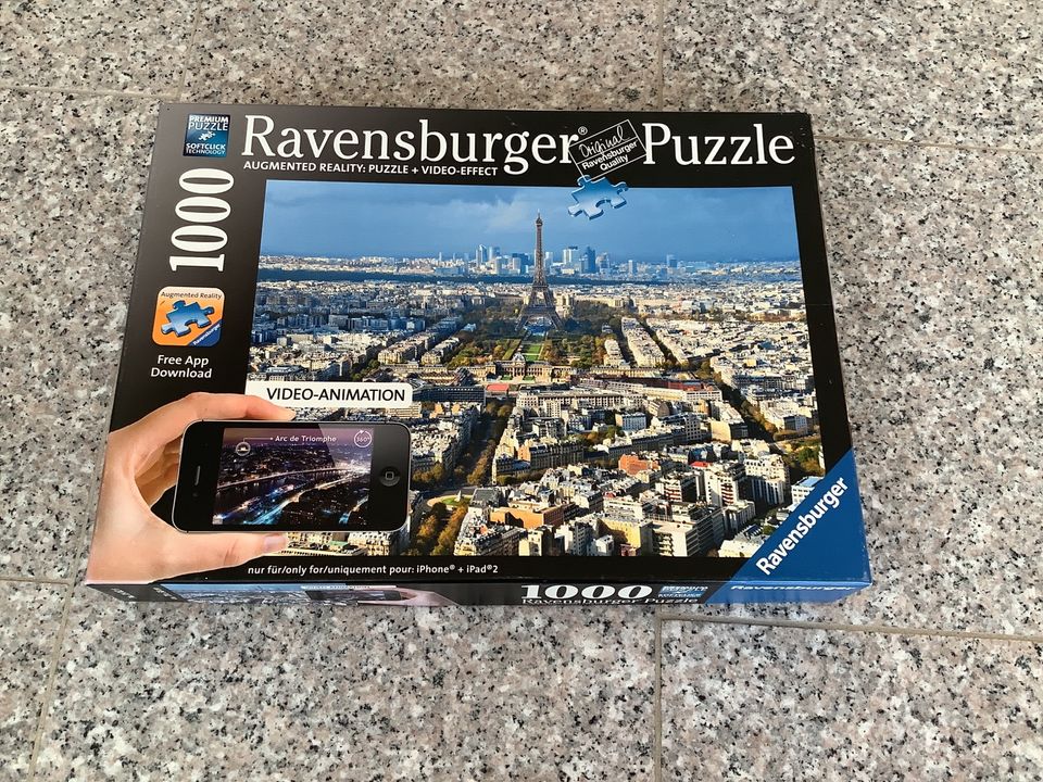 Ravensburger Puzzle „Paris“, 1000 Teile mit Video-Animation in Braunschweig