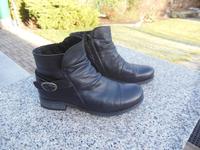 Stiefelette, echt Leder, Gr. 40 (eher 41), für breitere Füße gut! Sachsen - Chemnitz Vorschau