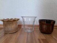 Übertöpfe / Vase abzugeben Baden-Württemberg - Gottmadingen Vorschau