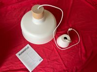 IKEA BUNKEFLO Hängeleuchte Lampe Hängeleuchte weiß/Birke 36 cm Hessen - Reiskirchen Vorschau