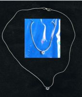 Halskette,Zirkonia Stein blau, Diamant Imitation,44,0 cm,Neu,OVP Duisburg - Meiderich/Beeck Vorschau