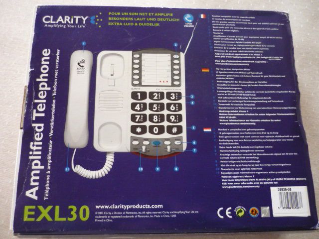 Telefon EXL30 Behinderten Telefon in Bad Buchau