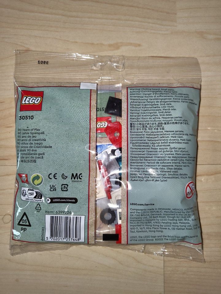 Lego Classic Polybag 30510 90 Jahre Autos in Tamm