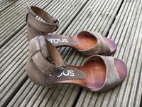 Sandalen von Mjus, Größe 38, beige-braun, wie neu Baden-Württemberg - Achern Vorschau