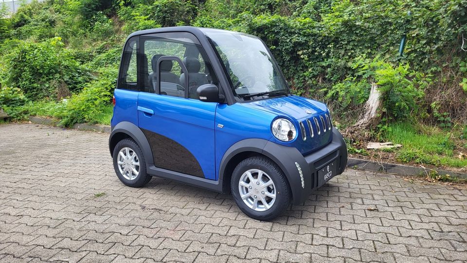 Geco Twin Mopedauto Kabinenroller Elektro mobil Auto 45 km/h in Gelsenkirchen