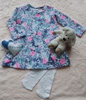 Kleid Tunika Sweatkleid Blumen blau rosa Gr. 98, 3-4 Jahre Baden-Württemberg - Roigheim Vorschau