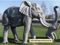 Afrikanischer Elefant XXL Dekofigur 4 m x 4,50 m Sachsen-Anhalt - Naumburg (Saale) Vorschau