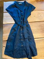 Leinenkleid Mango marineblau Hessen - Frankenau Vorschau