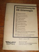 GDBA Heftchen Kennzeichnung der DB Güterwagen aus 1970 Nordrhein-Westfalen - Lienen Vorschau