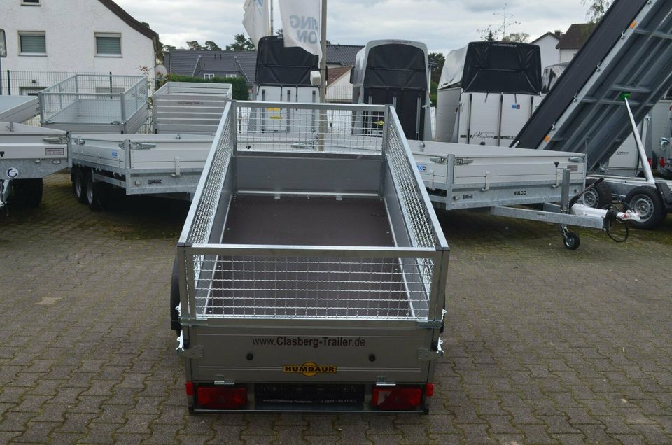 PKW Anhänger NEU 750 Kg Tieflader 2050x1095x600 mm Humbaur in Bielefeld