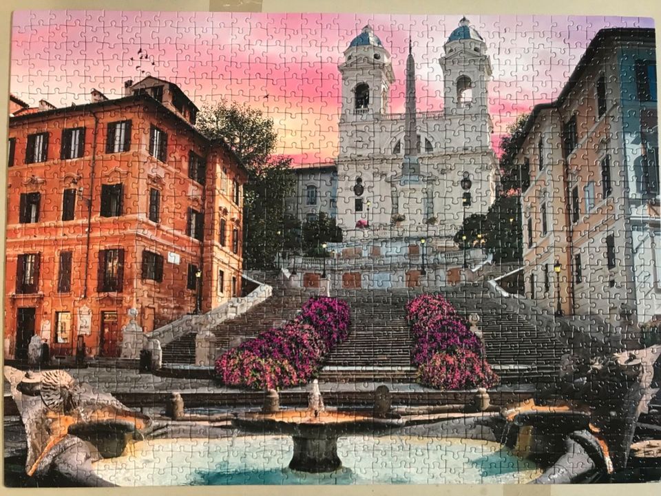 Clementoni Puzzle, Romantic Italy, 1000 Teile, Rom, TOP in Elmshorn