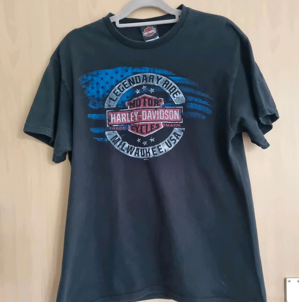 Harley Davidson T-Shirt, USA Gr.L in Barsbüttel