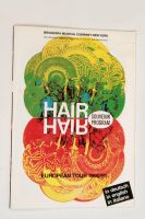 HAIR EUROPEAN TOUR 1990/91 Souvenir Programm selten Bayern - Berching Vorschau