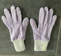 Steiff Mädchen Fingerhandschuhe, Gr. 4-6-9 J. Grau/Flieder TOP Kreis Pinneberg - Schenefeld Vorschau