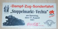 Schild Stoppelmarkt-Vechta 1992 gebraucht Niedersachsen - Vechta Vorschau