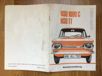 1971 NSU 1000 C TT Betriebsanleitung deutsch gedruckt 1.71 Hessen - Kassel Vorschau