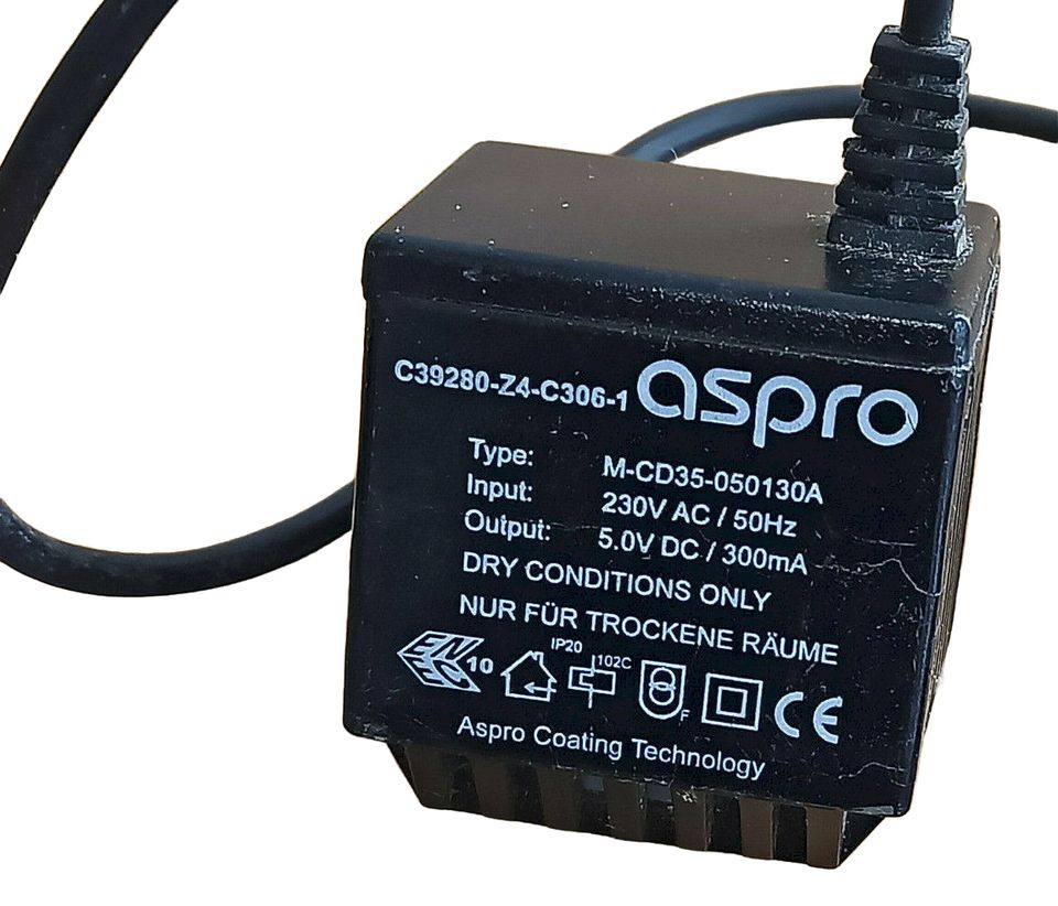 Aspro C39280-Z4-C306-1 | Netzteil, Power Supply | 5V 300mA in Oranienburg