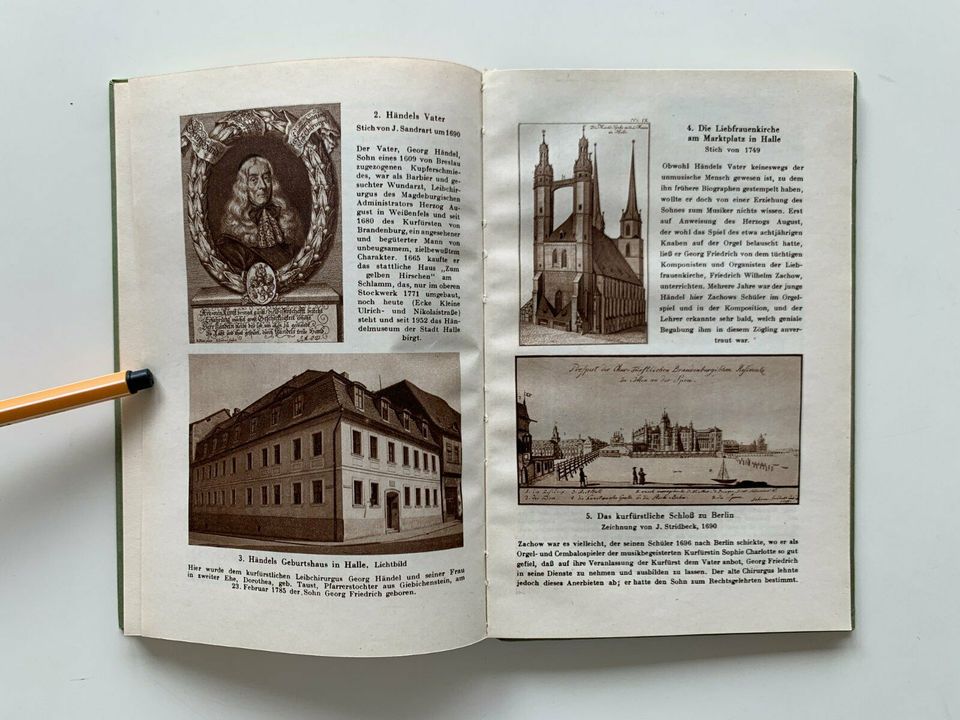 Richard Petzold, Georg Friedrich Händel sein Leben in Bildern //+ in Dortmund