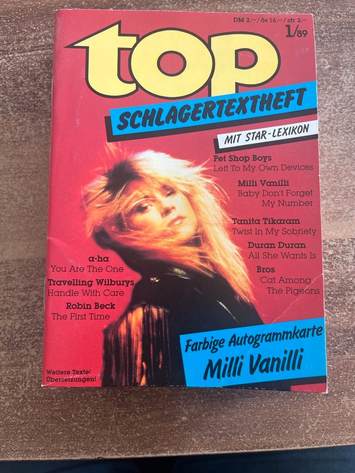 Top Schlagerhefte komplett 1989 in Zell am Harmersbach