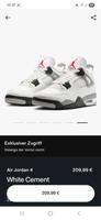 Jordan 4 white cement Größe  45 Niedersachsen - Nordhorn Vorschau