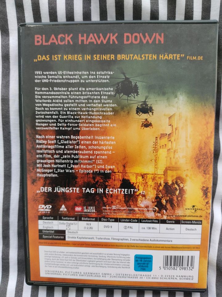 Black Hawk Down DVD Josh Hartnett in Bad Segeberg