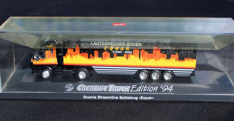 Verschiedene HERPA LKW Modelle 1:87 in PC Boxen je 16,- € in Westerau