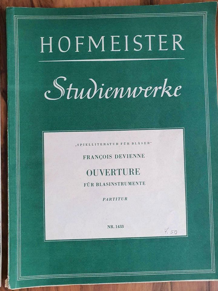 Hofmeister Studienwerke Flöte Blasinstrumente Noten in Berlin