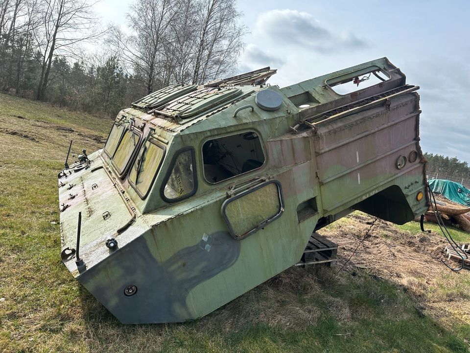 BAZ 5921 Kabine Deko Museum Panzer UdSSR in Wesendorf