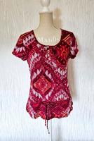 STREET ONE Damen Bluse Sommerbluse Crash-Optik bunt Gr. 38 Niedersachsen - Wedemark Vorschau