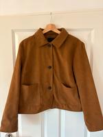 Jacke aus Velourlederimitat Hessen - Rotenburg Vorschau